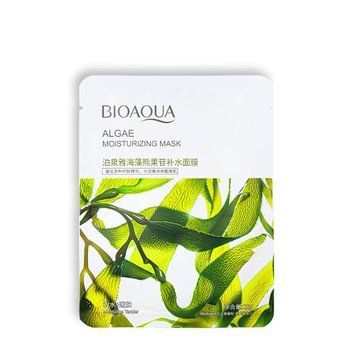 Тканинна маска для обличчя з екстрактом водорослів Bioaqua Algae Moisturizing Mask 25 мл &nbsp;2106477944 фото