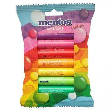 Набір бальзамів для губ Mentos Rainbow, 7 шт 8721073624840     фото