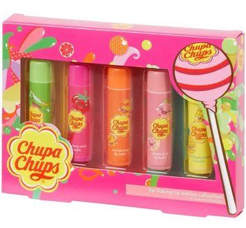 Набір бальзамів для губ Chupa Chups Lip Balms, 5 шт 5013692245784     фото
