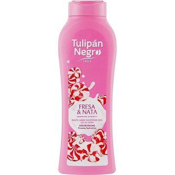 Парфумований гель Полуничний крем для душу Tulip&aacute;n Negro 650 мл 8410751093176 фото