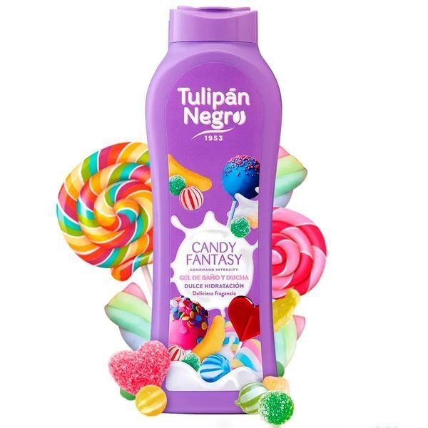 Парфумований гель Солодкі фантазії для душу Tulip&aacute;n Negro 650 мл 8410751093213 фото