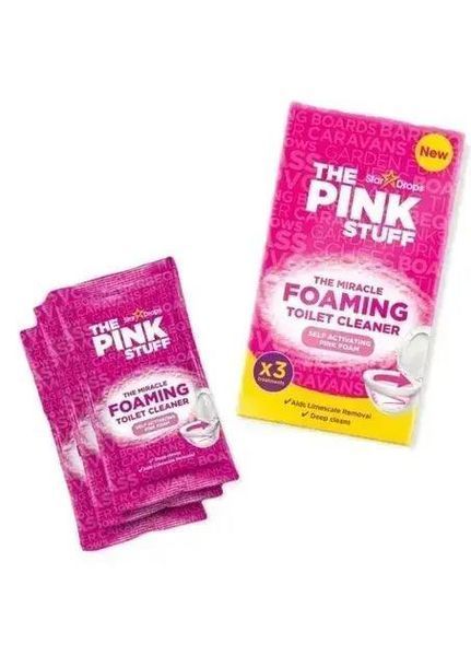 The Pink Stuff: The Miracle Power Foaming Toilet Cleaner порошок для унітазу 100*3 г 5060033821664 фото